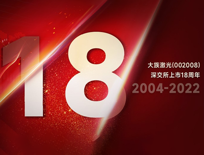大族激光上市18周年：“族”光而來，朝光篤行